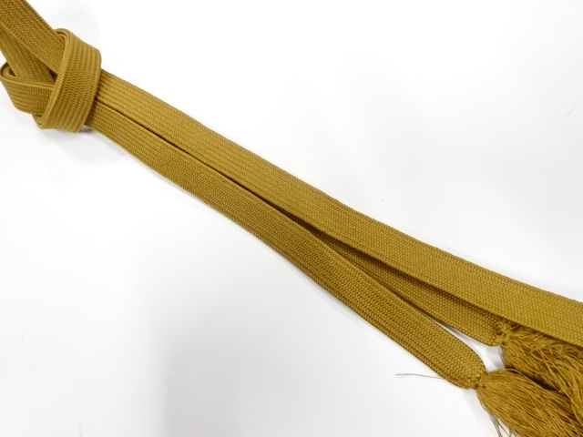 正絹　手組帯締め